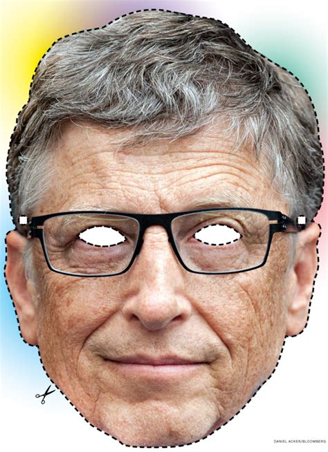 Bill Gates Mask for Your Philanthropy Discussions - Bloomberg