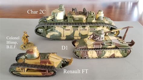 French Char 2C tank - 28mm - Wargaming3D