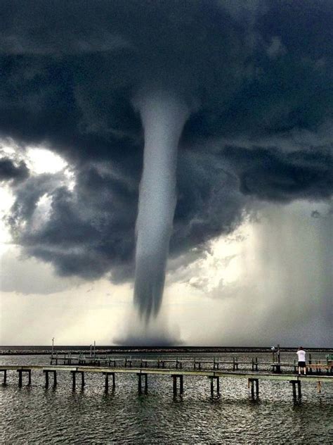 Waterspout Tornado In Water - img-weed