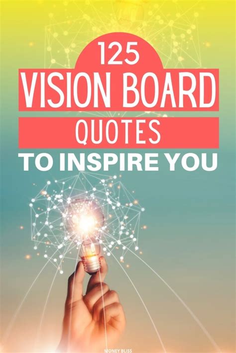 The Ultimate Collection of Vision Board Quotes to Inspire You - Money Bliss