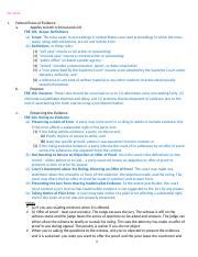 Evidence Cheat Sheet.pdf - RULES OF EVIDENCE CHEAT SHEET Please refer to Simplified Rules of ...