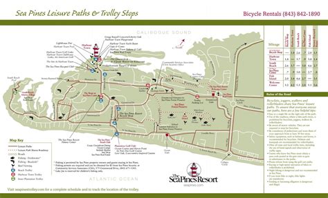 Sea Pines Leisure Paths & Trolley Stops - Sea Pines Resort