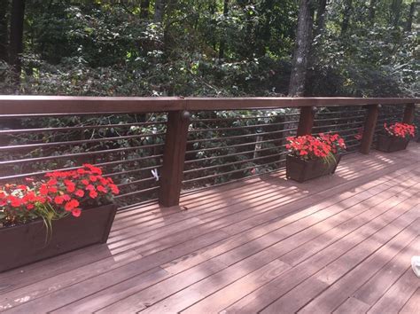 Deck railing using copper pipes | Outdoor decor, Deck railings, Deck