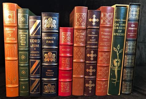 Lot - THE CLASSIC NOVELS OF EASTON PRESS 100 GREATEST BOOKS EVER WRITTEN IN 10 VOLUMES