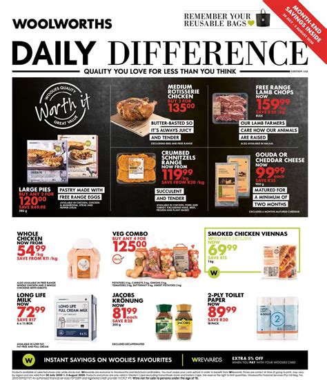 Woolworths Specials | Woolworths Catalogue | Woolworths Dailf Difference