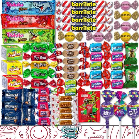 Colombian Candy Assortment Bag de 60 - Delícia de Café, Barriletes,