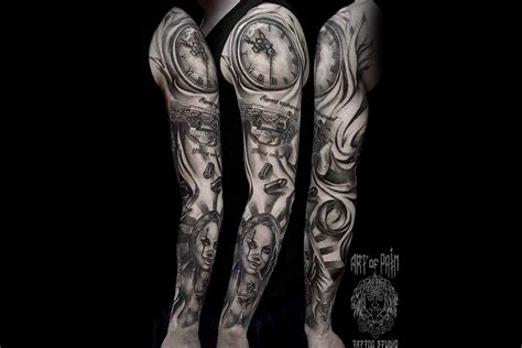 Knight Armor Tattoo Sleeve