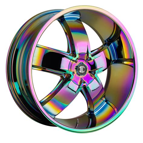 2 Crave NO 18 in their new rainbow finish. Crazy! | Rims for cars, Car ...