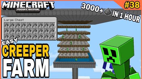 I Made Creeper Xp Farm In Minecraft | Simple Afk Creeper Farm | creeper ...