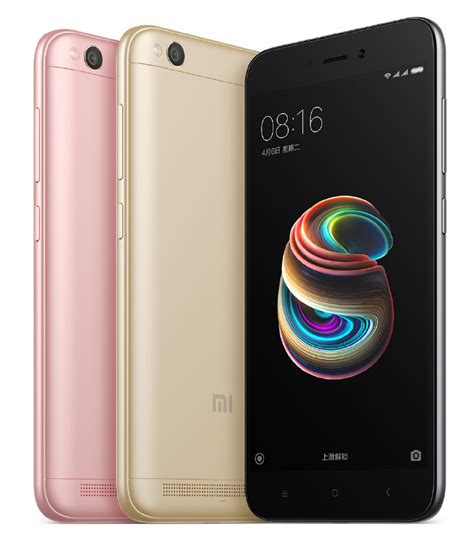 Xiaomi Redmi 5A with 5-inch display, Snapdragon 425, 3000mAh battery ...