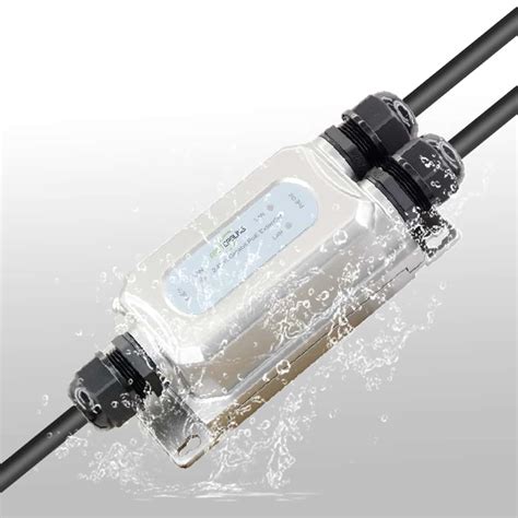 Outdoor Waterproof 802.3bt Gigabit PoE Extender - FASTCABLING