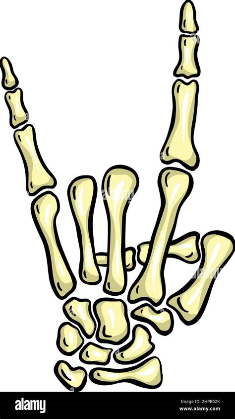 Cartoon halloween bone number hi-res stock photography and images - Alamy