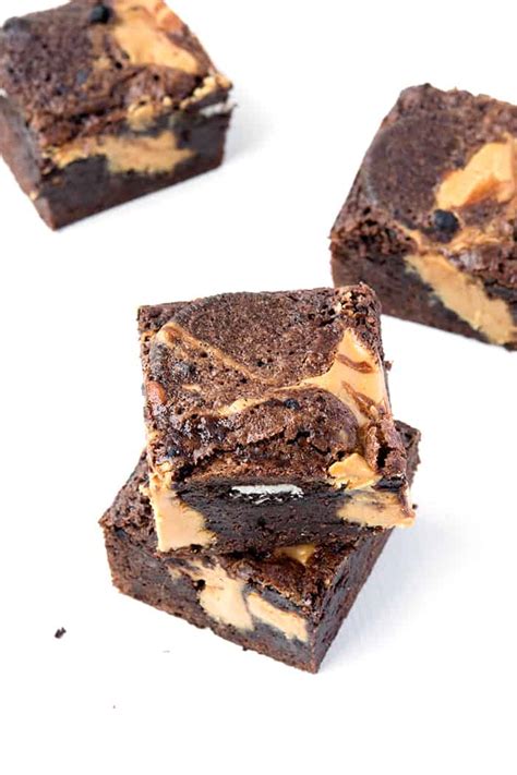 Chunky Peanut Butter Oreo Brownies - Sweetest Menu