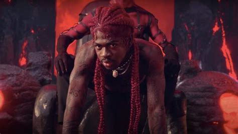 Lil Nas X Gives The Devil A Lap Dance In Wild Music Video For 'Montero ...