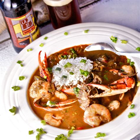 Seafood Gumbo is a Cajun tradition of fresh flavors and spice.