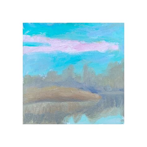 Sunset Painting Landscape Wall Art Countryside Art Sky - Etsy