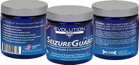 SeizureGuard PLUS Dog Seizure Epilepsy Supplement Great Supplement for Dogs with Seizures Can be ...