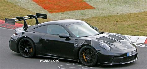 SPYSHOT: Porsche 911 992 GT3 RS sedang diuji Porsche-992-GT3-RS-8-spied ...