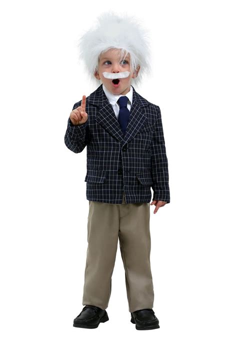 Einstein Costume for Toddlers in 2024 | Toddler costumes, Toddler boy costumes, Boy costumes