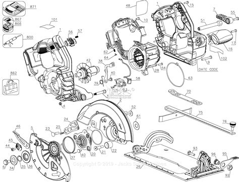 Dewalt Circular Saw Parts Diagram | Reviewmotors.co