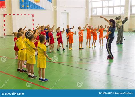 Children`s Sports Competitions in the Kaluga Region of Russia ...