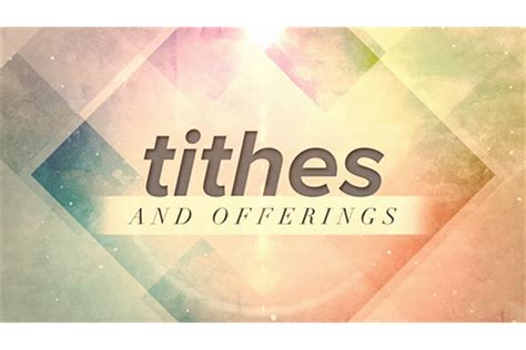 Tithe & Offering - Gospel City Giving Platform