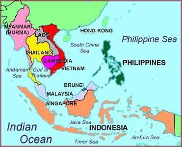 South East Asia Map