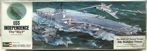 Revell USS Independence (CV-62) "The Big-I" Model Kit. | Revell model ...