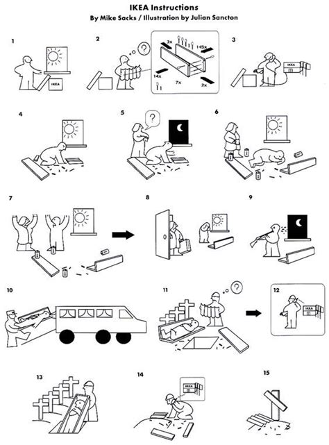 Funny IKEA Instructions. Lol Ecobr Instruction, Ikea Instructions, Instruction Manual Design ...