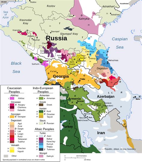 Popoli del Caucaso - Peoples of the Caucasus - abcdef.wiki