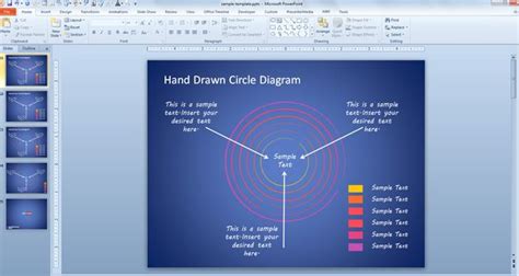 Free Editable Hand Drawn Circles Diagram for PowerPoint - Free PowerPoint Templates ...