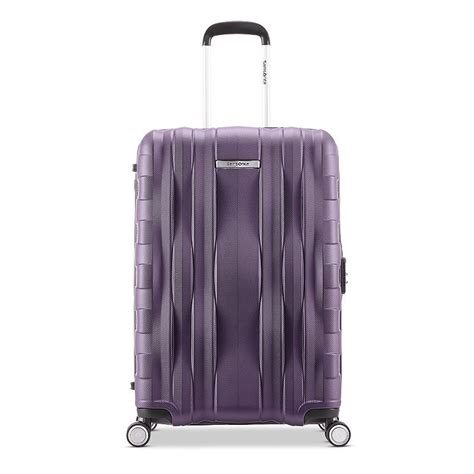 Samsonite Ziplite 5 Hardside Spinner Luggage, Purple, 28 INCH