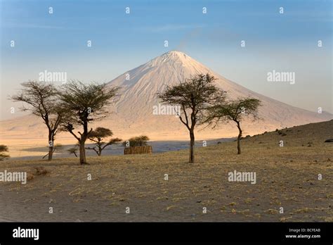 Ol Doinyo Lengai volcano, Lake Natron, Tanzania Stock Photo - Alamy