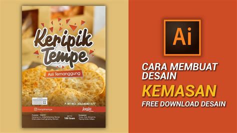 Detail Desain Kemasan Keripik Cdr Koleksi Nomer 54