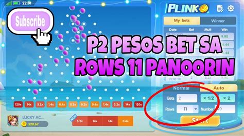 KABIBE GAME | P2 PESOS BET SA ROWS 11 PANOORIN | PLINKO | GAME PLAY | ONLINE CASINO | SPIN & WIN ...