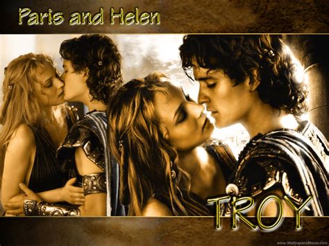 Paris and Helen Wallpaper - Troy Wallpaper (3166332) - Fanpop