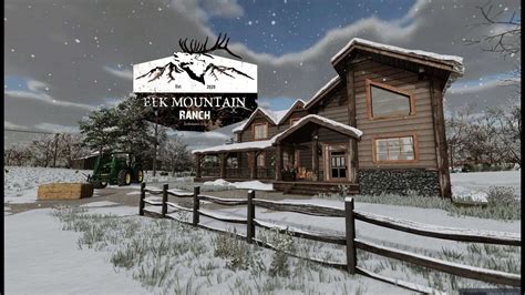 Elk Mountain Ranch Set v1.0 FS22 Mod | Farming Simulator 22 Mod