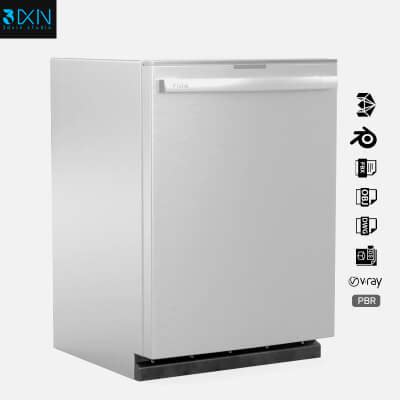 Ge Profile Dishwasher Pdt715Synfs - 3D Model by 3dxin