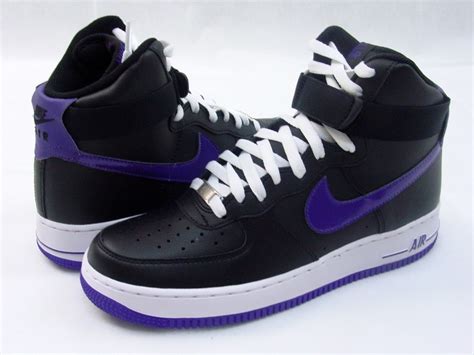 BUY Nike Air Force 1 High - Black / Court Purple | Kixify Marketplace