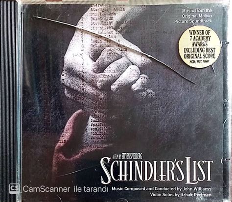 Schindler's List Soundtrack CD