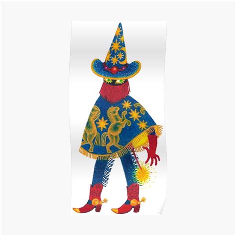 "Wizard Cowboy" Poster for Sale by InkTheCrow | Redbubble