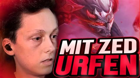 Zed Combos in Urf üben - YouTube