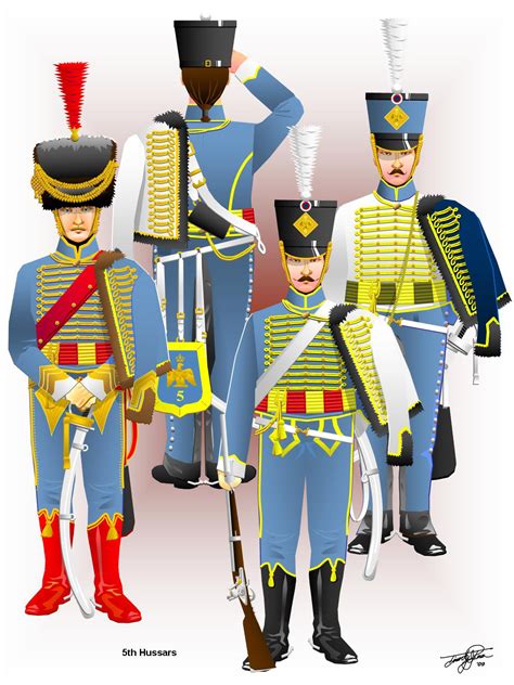 Uniforms of the French Hussars: 1804 - 1813