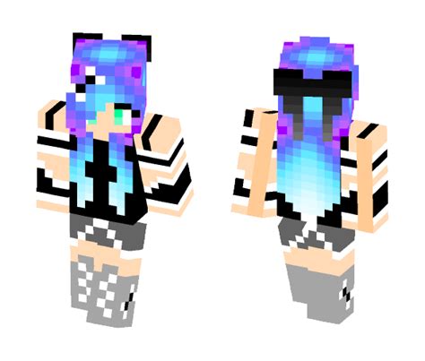 Download Galaxy Teen Girl Minecraft Skin for Free. SuperMinecraftSkins