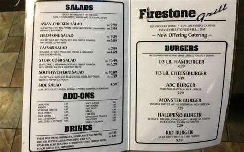 Firestone Grill in San Luis Obispo: Jalapeño Burger and Fries