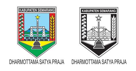 desain vector: Download logo kab semarang corel draw