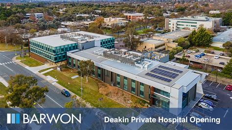 Barwon Institutional Healthcare Property Fund - Deakin Private Hospital Opening - Barwon ...