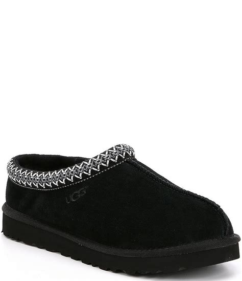 UGG Men's Tasman Braid Accent Suede Slippers | Dillard's