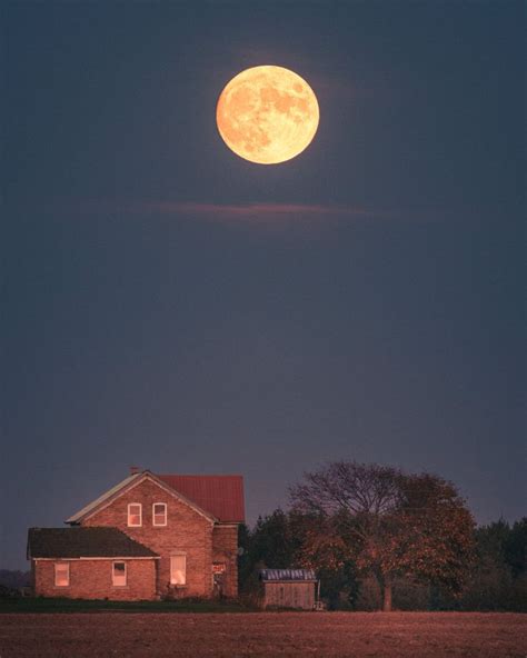 Pin on Moonlit landscapes