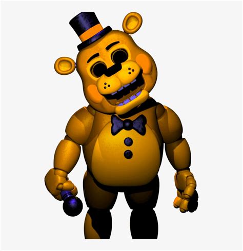 Fnaf Golden Freddy - Fnaf Toy Freddy Full Body - 521x768 PNG Download ...